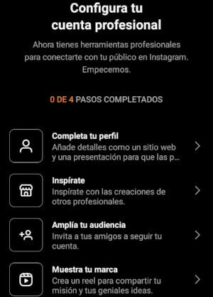 Imagen - Cómo crear un perfil profesional o de empresa en Instagram