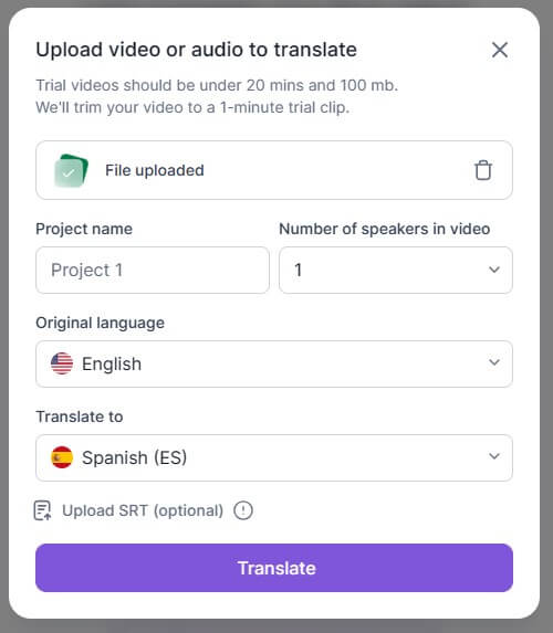 Imagen - C&oacute;mo doblar la voz de un v&iacute;deo a cualquier idioma con Rask AI