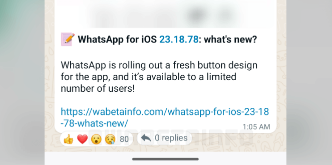 Imagen - WhatsApp te permitirá responder los mensajes de los canales