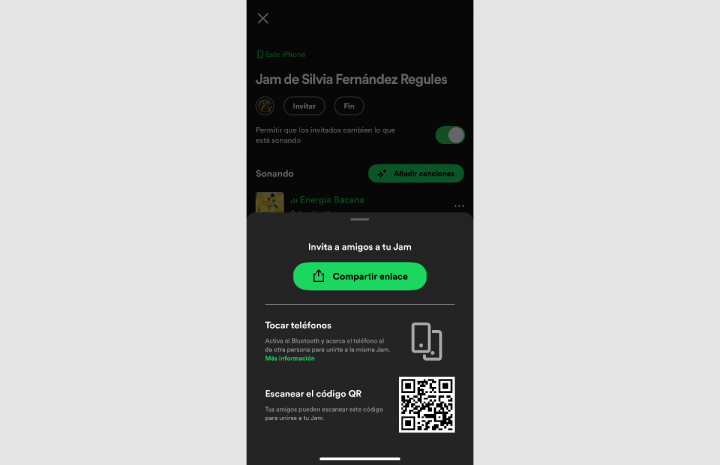 Imagen - Spotify Jam, escucha música con todo tu grupo de amigos