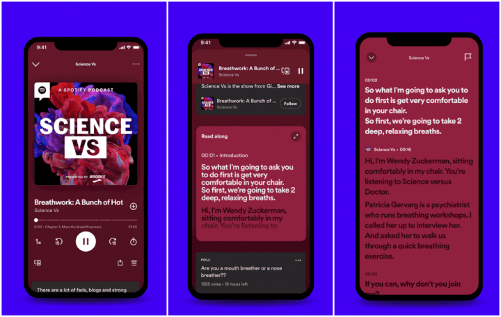 Imagen - Spotify ya transcribe los podcasts automáticamente