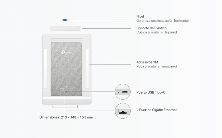 Imagen - TP-Link Archer Air R5: router WiFi 6 rápido y discreto