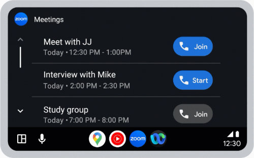 Imagen - Android Auto añade Zoom, Prime Video y apps del tiempo