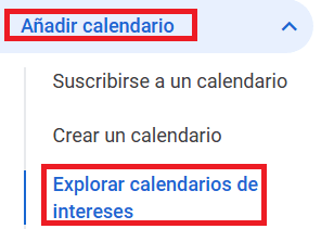 Imagen - Cómo añadir los festivos a Google Calendar