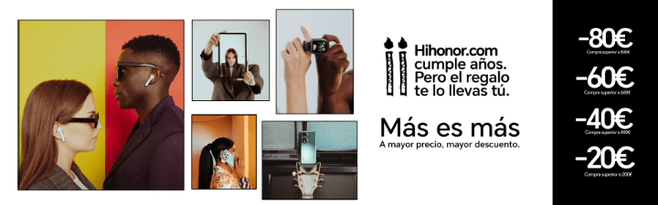 Imagen - HONOR cumple años, y lo celebra con unas ofertas en tecnología que no te puedes perder