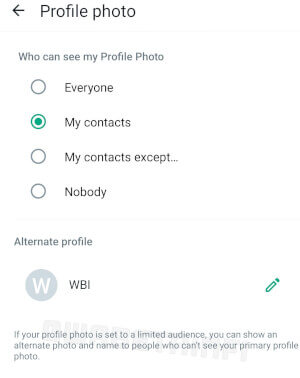 Imagen - WhatsApp prepara una extraña novedad: foto de perfil diferente para algunos contactos