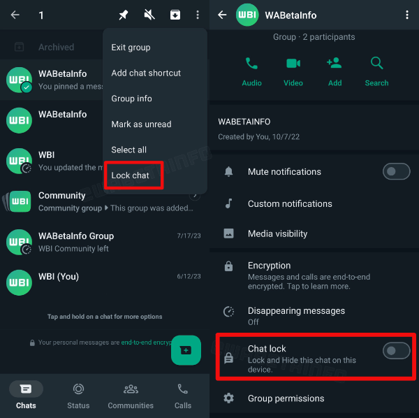 Imagen - Si tienes chats &quot;secretos&quot; en WhatsApp, esta novedad te ayudará a protegerlos mejor