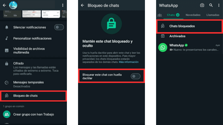 Imagen - WhatsApp a&ntilde;ade el bloqueo de chats: al fin puedes tener conversaciones secretas
