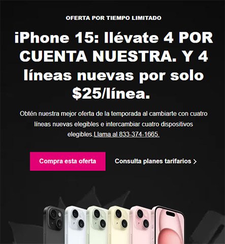 Imagen - 4 mejores ofertas de T-Mobile para aprovechar en Black Friday