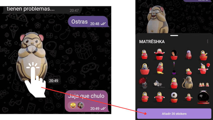 Imagen - Cómo descargar stickers para Telegram