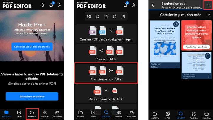 Imagen - Cómo unir varios PDF