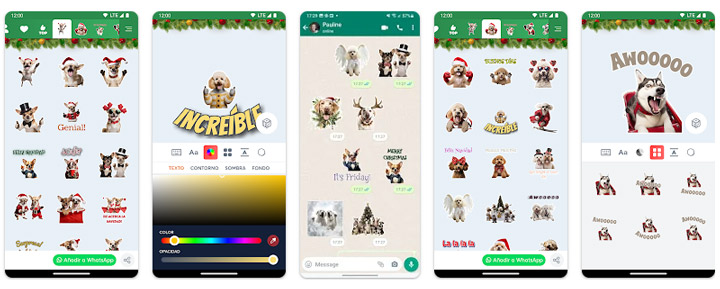 Imagen - 9 mejores packs de stickers de Nochebuena y Navidad 2024 en WhatsApp
