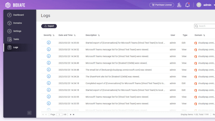 Imagen - Boxafe 2.0, copia de seguridad para Microsoft 365 y Google Workspace