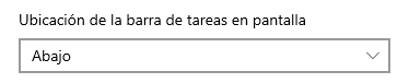 Imagen - Cómo poner la barra de tareas en la parte superior