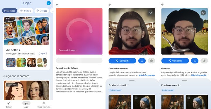 Imagen - Art Selfie 2: coloca tu cara sobre obras de arte gracias a la IA de Google