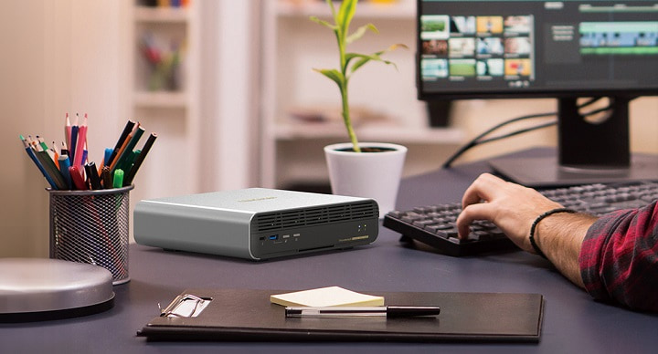 Imagen - QNAP TBS-h574TX: el NAS portátil con Thunderbolt 4 basado en flash