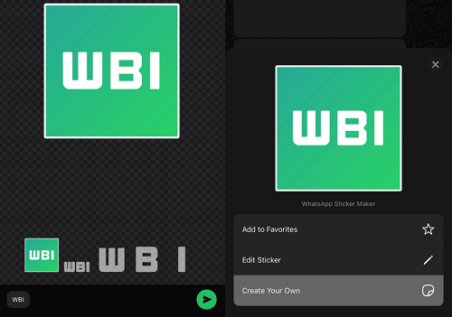 Imagen - WhatsApp añade un editor para los stickers existentes