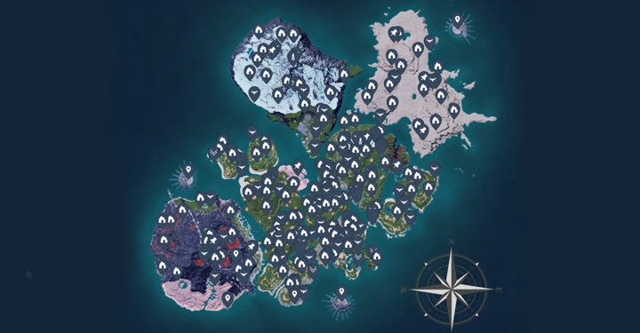Imagen - Mapa interactivo de Palworld: secretos, cofres, torres, puntos de interés y más