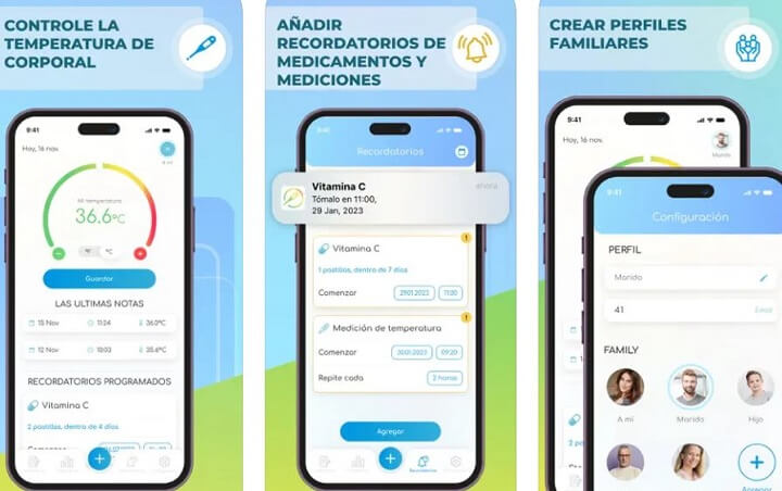 Imagen - 12 aplicaciones para tomar la temperatura