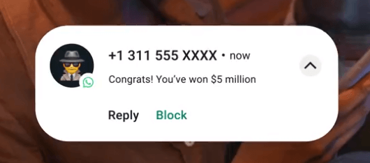 Imagen - Pr&oacute;xima novedad de WhatsApp: podr&aacute;s bloquear el spam desde la pantalla de bloqueo