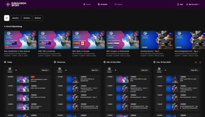Imagen - Eurovision Sport, la nueva app para ver deporte gratis