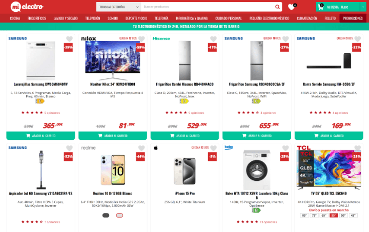 Imagen - Una tienda online española, fiable y con buenos precios: así es Mi Electro