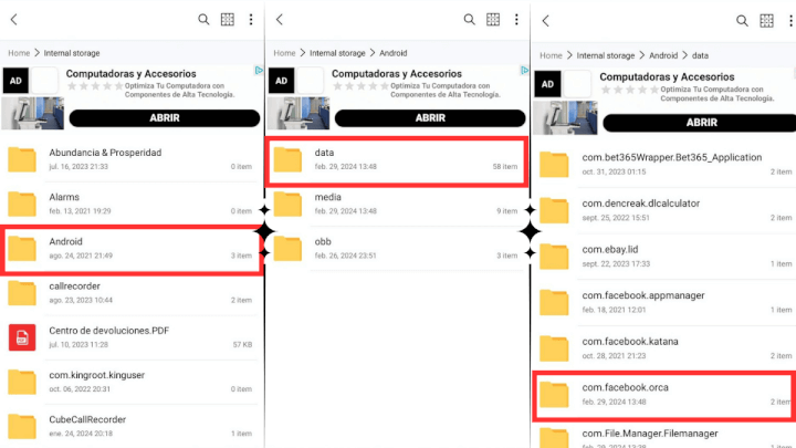Imagen - Cómo recuperar chats eliminados de Facebook Messenger