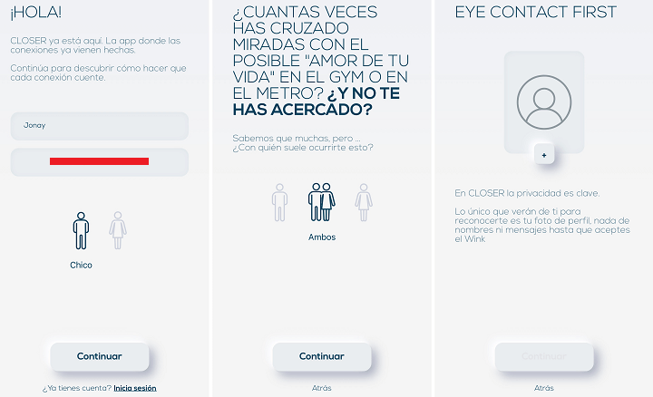Imagen - Closer es la nueva app de dating: usa tu mirada para conocer a personas cercanas
