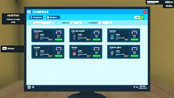 Imagen - Supermarket Simulator: el juego que arrasa en Twitch donde crear&aacute;s tu propio supermercado