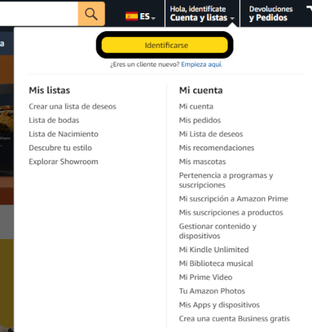 Imagen - Cómo recuperar una cuenta de Amazon