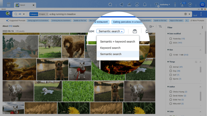 Imagen - QNAP añade búsqueda semántica a Qsirch: encuentra imágenes en tu NAS gracias a la IA