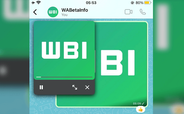 Imagen - WhatsApp soportará PiP al completo: vídeos en ventanas flotantes
