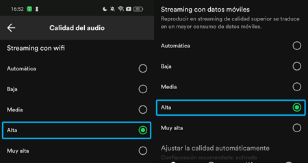 Imagen - He activado esta opción para escuchar Spotify en máxima calidad
