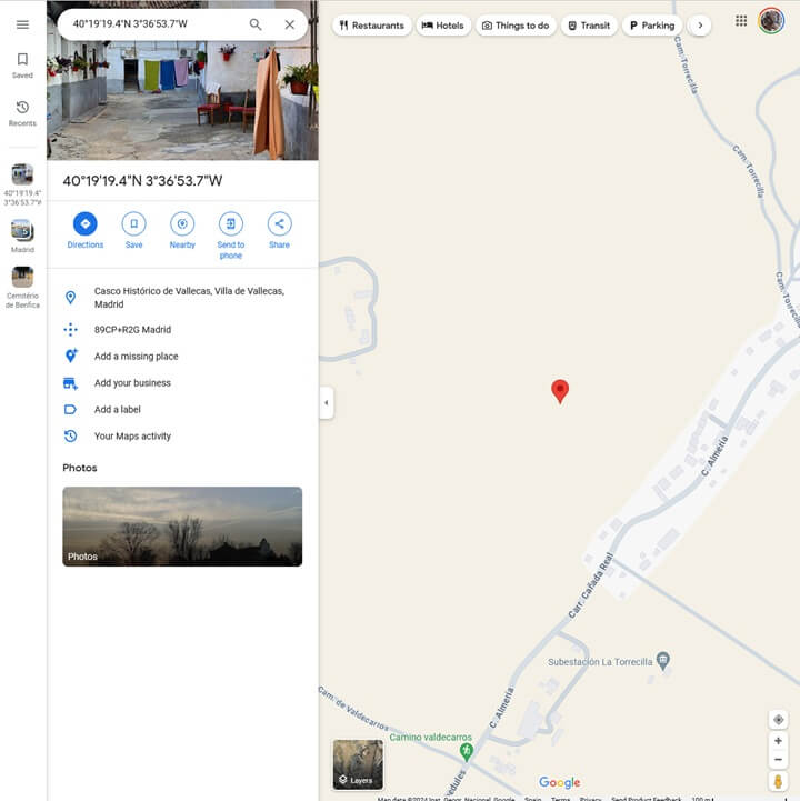 Imagen - Cómo saber las coordenadas de un lugar con Google Maps