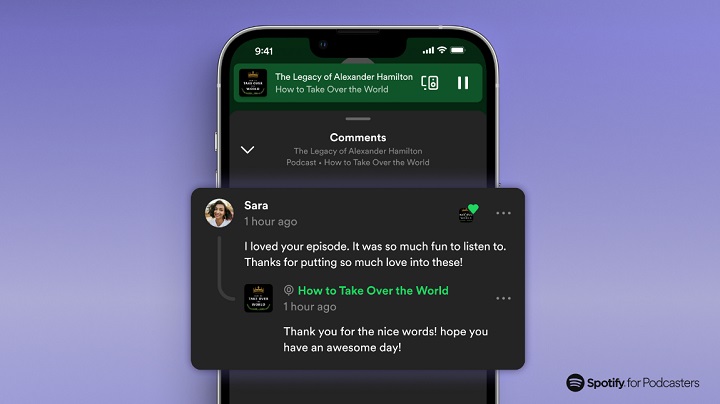 Imagen - Spotify copia a YouTube: ahora se puede comentar