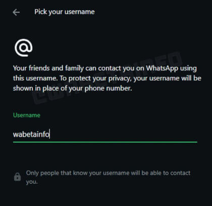 Imagen - WhatsApp tendrá nombres de usuario para ocultar el número de teléfono