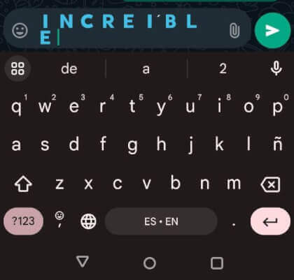 Imagen - Cómo escribir en WhatsApp con letras de colores