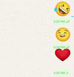 Imagen - WhatsApp ya tiene emojis animados: as&iacute; los puedes probar antes que nadie