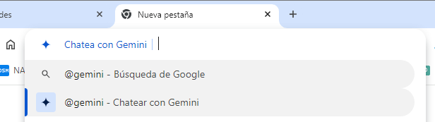 Imagen - Google Chrome se actualiza: ahora podrás usar Gemini desde la barra de búsqueda