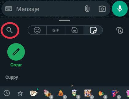 Imagen - WhatsApp a&ntilde;ade los stickers de Giphy y un creador de stickers en Android