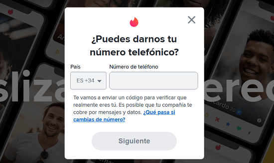 Imagen - ¿Es posible usar Tinder sin número de teléfono?
