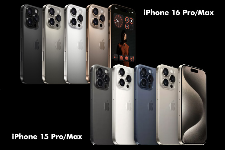 Imagen - Comparativa: iPhone 16 Pro/16 Pro Max vs iPhone 15 Pro/15 Pro Max