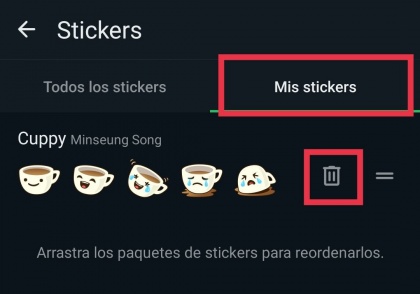 Imagen - Cómo eliminar stickers en WhatsApp