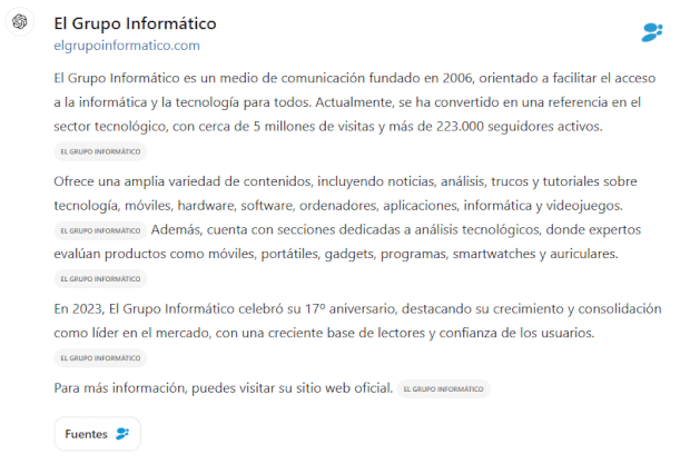 Imagen - ChatGPT Search ya es una realidad: una amenaza a Google