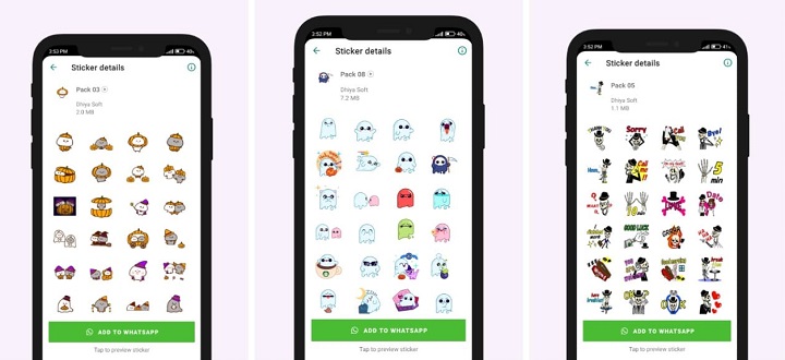 Imagen - Descarga stickers de WhatsApp para Halloween