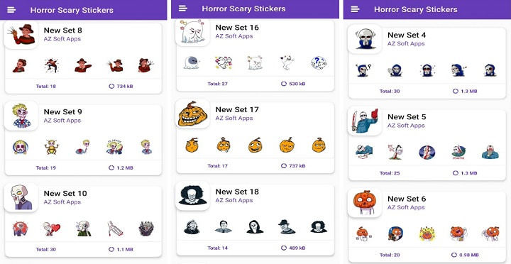 Imagen - Descarga stickers de WhatsApp para Halloween