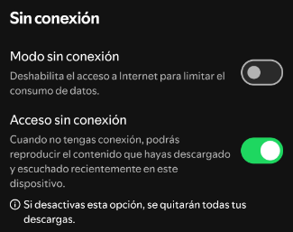 Imagen - Spotify ahora crea automáticamente una playlist offline para cuando te quedas sin conexión