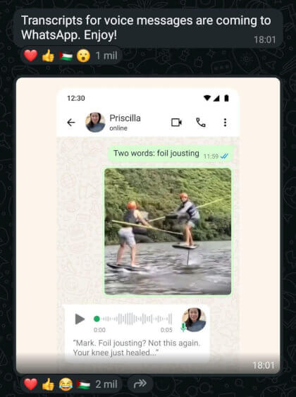 Imagen - Cómo transcribir audios de WhatsApp a texto