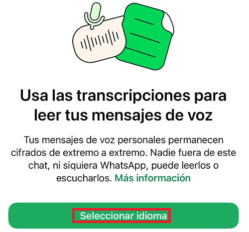 Imagen - WhatsApp ya permite transcribir los audios: así puedes convertir un audio en texto