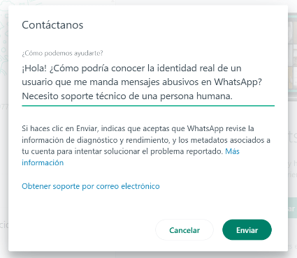 Imagen - El soporte de WhatsApp pondrá más sencillo contactar con un ser humano